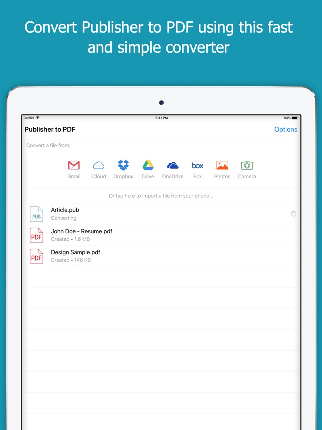 publisher to pdf mac free
