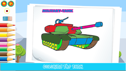 How to cancel & delete Tank Coloring Pages from iphone & ipad 2