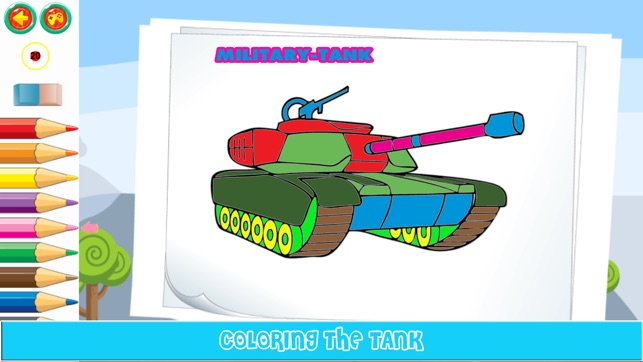 Tank Coloring Pages(圖2)-速報App