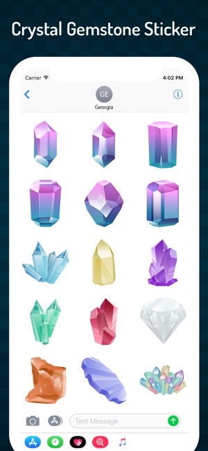 Gemstone & Crystal Stickers