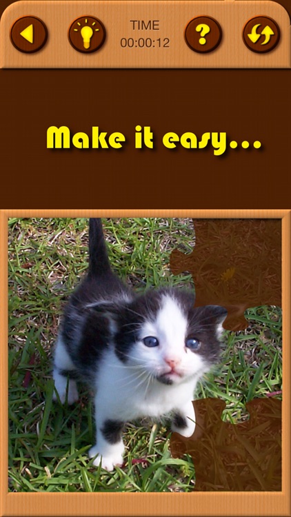Cat Kitten Jigsaw Puzzle Games