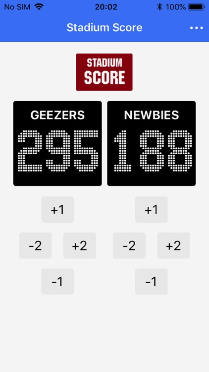 StadiumScore Scorekeeper screenshot-5