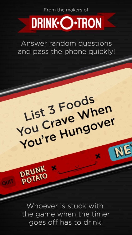 Drunk Potato: A Drinking Game