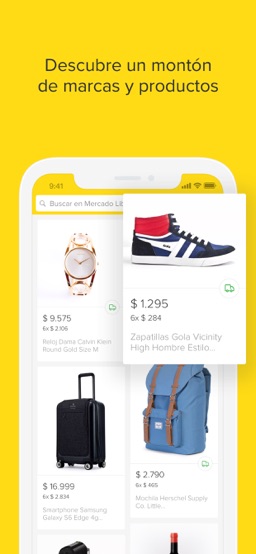 Mercado Libre app screenshot