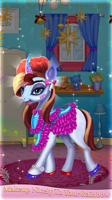 Rainbow Pony Princess Unicorn