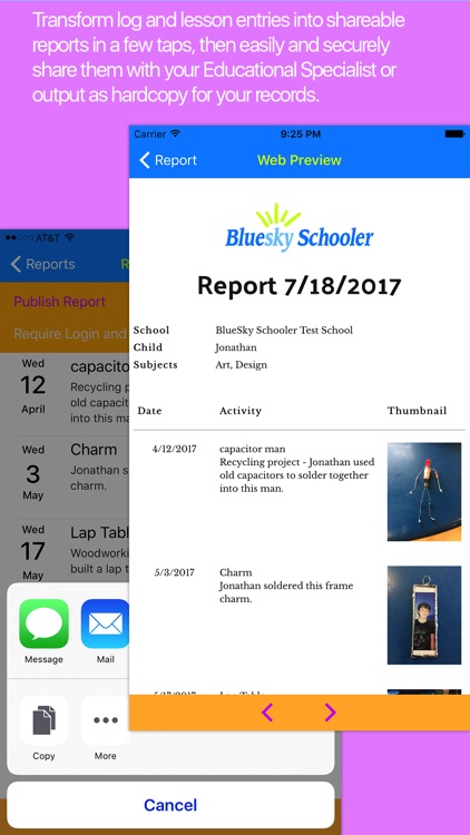 BlueSky Schooler Portfolio screenshot-3