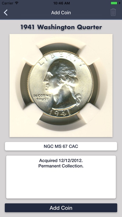 Washington Quarters- Coin Guide Collection Tracker screenshot-4