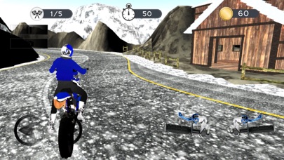 Snow Stunt Bike Simulator screenshot 2