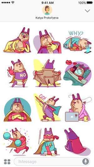 Robert the Rabbit – Stickers & Emoji(圖2)-速報App