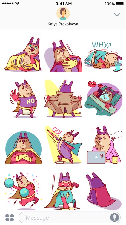 Robert the Rabbit – Stickers & Emoji
