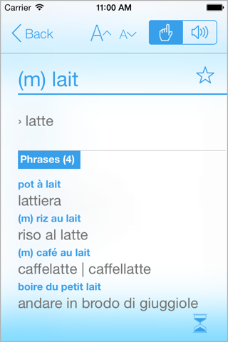 Dictionary French Italian screenshot 3