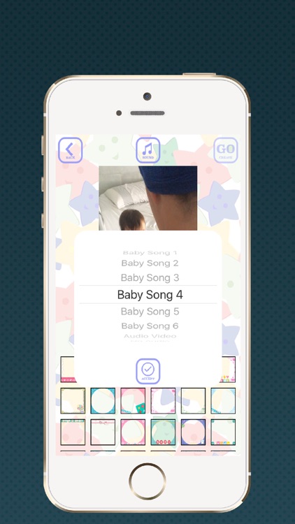 Baby videos maker with music