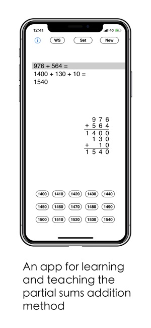 Partial Sums Addition