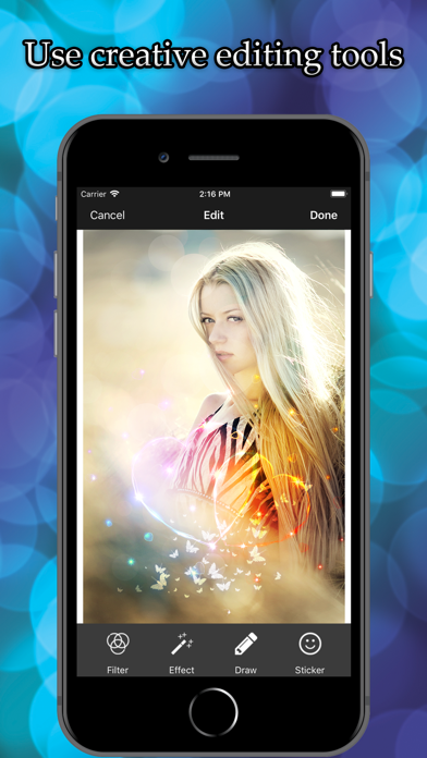 How to cancel & delete Bokeh Effect Photo Editor from iphone & ipad 2