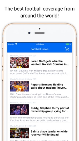 Touchdown News for NFL & CFB(圖1)-速報App