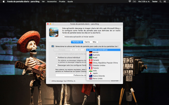 Cómo Utilizar Bing Como Imagen De Escritorio Para Mac Osx