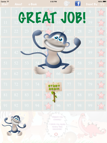 100's Chart for Kids screenshot 2