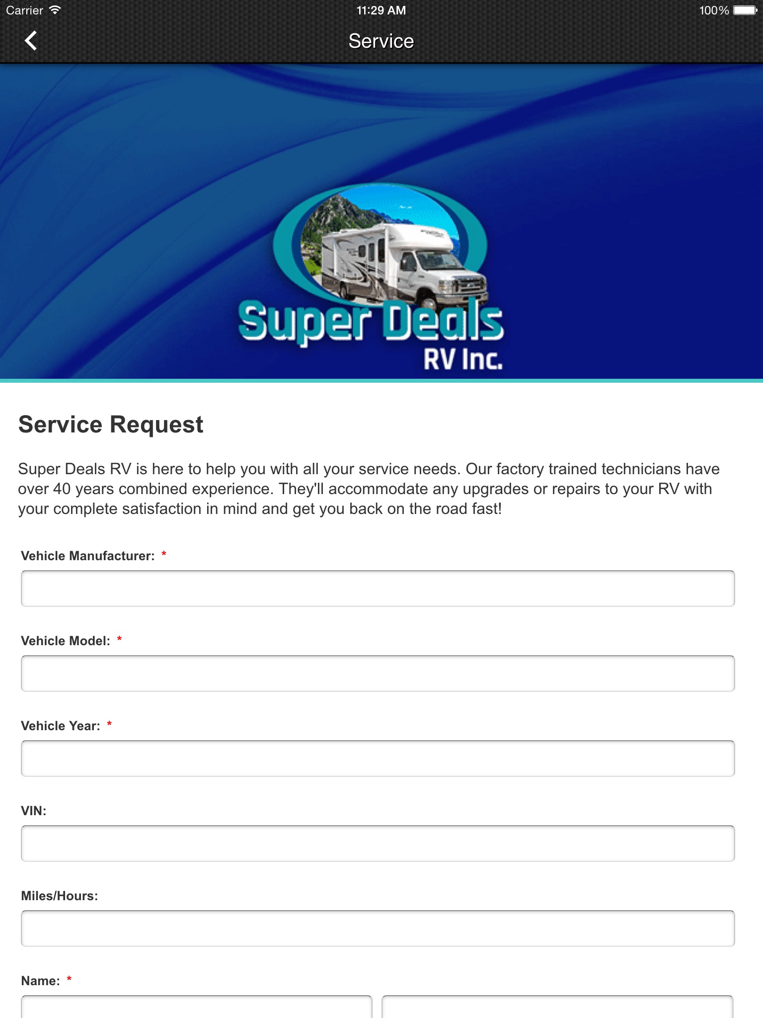 Super Deals RV, Inc. screenshot 3