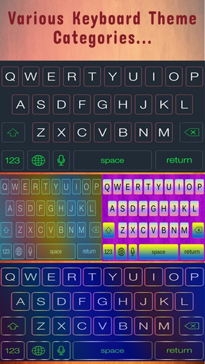 Magic Color Keyboards