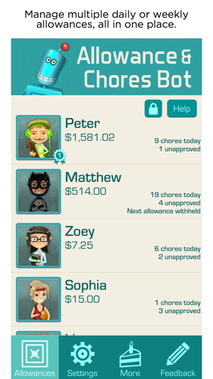 Allowance & Chores Bot(圖1)-速報App