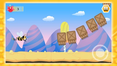 Flying Bee Honey Action Game screenshot 3