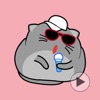 Milo - Gray Cat Emoji GIF