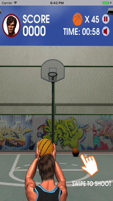 街头篮球热－好玩的模拟灌篮小游戏 screenshot 2