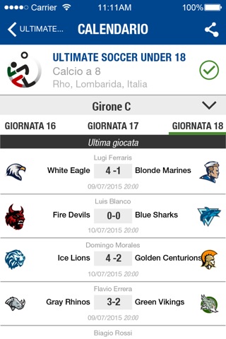 Club Italia screenshot 3