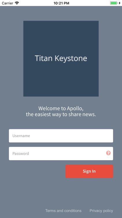 Apollo by Titan Keystone