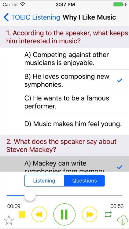Learn English: TOEIC Listening Practice screenshot-4