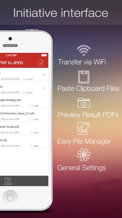 PDF to JPEG Screenshot 1