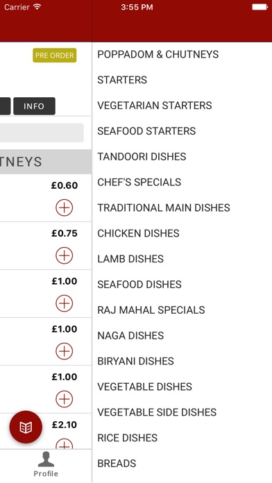 Raj Mahal Indian Restaurant screenshot 2