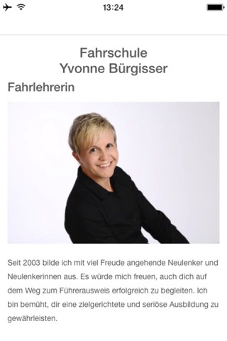 Yvonne Bürgisser Fahrschule screenshot 2