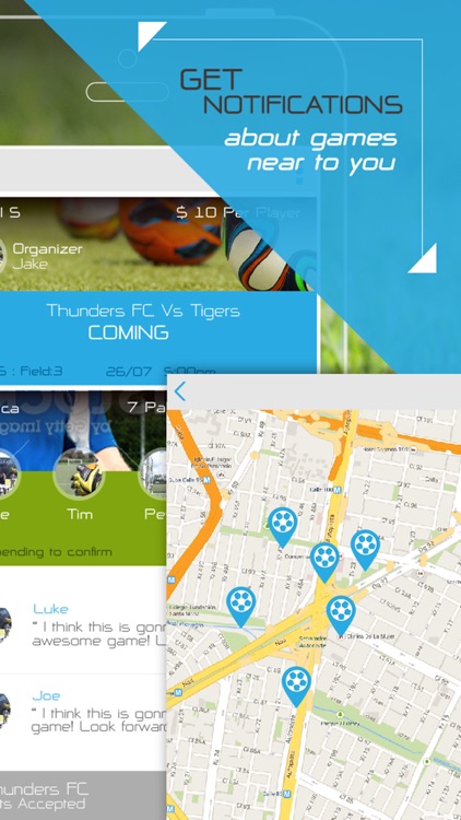 Golistica, Soccer players