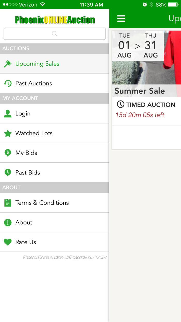 Phoenix Online Auction