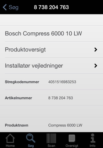 Bosch EasyScan screenshot 2
