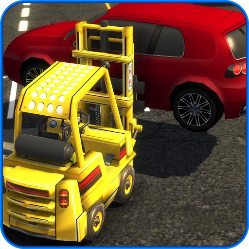 Police Forklift Simulator Challenge 2017 icon