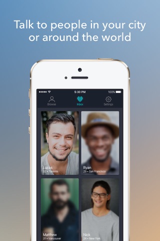 Unveil - Voice Dating App screenshot 4