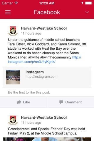 Harvard-Westlake Alumni Mobile screenshot 3