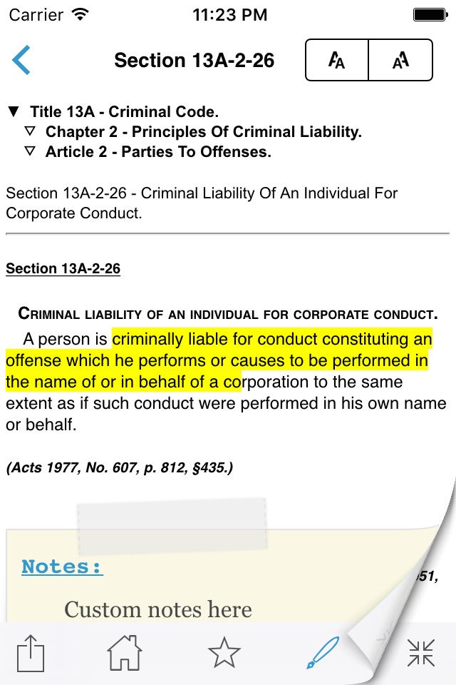 ICS Laws, IL Code State Titles screenshot 2