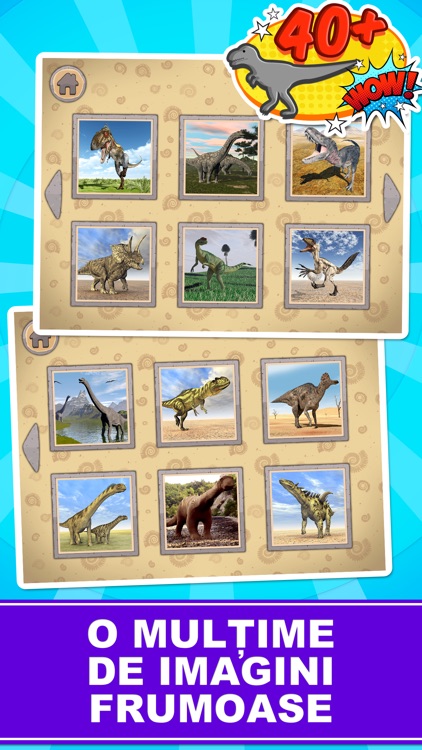 Puzzle cu Dinozauri *Pro