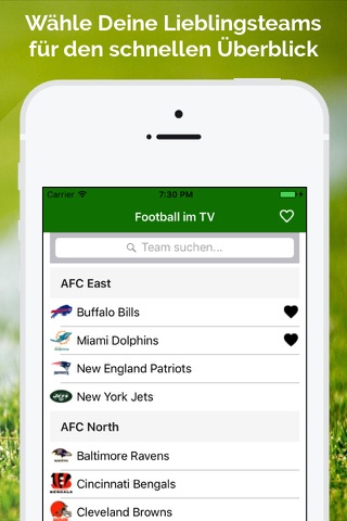 Football im TV live screenshot 3
