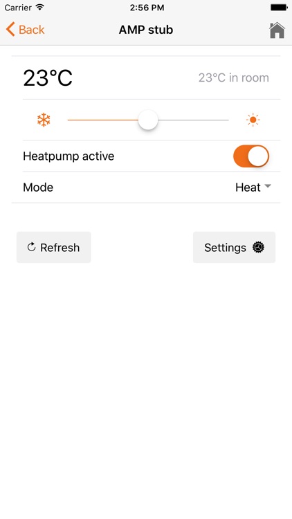 AppMyProduct Heat Control