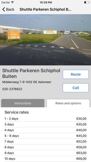 SkyPark Schiphol Parkeren(圖4)-速報App