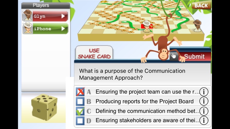 PRINCE2 Snakes & Ladders Game