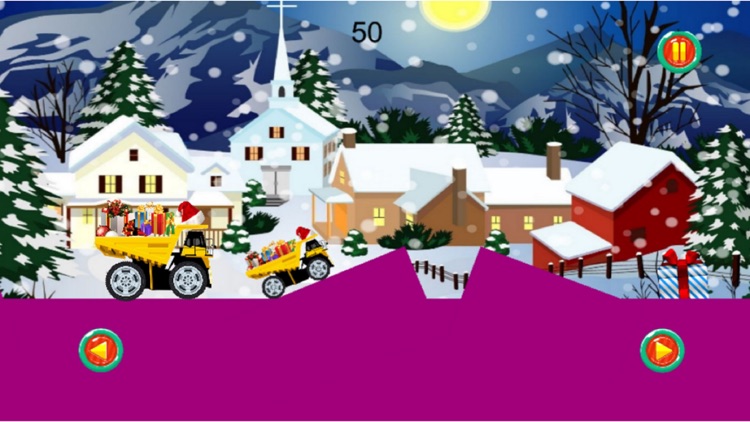 Christmas:Santa Racing Car screenshot-3