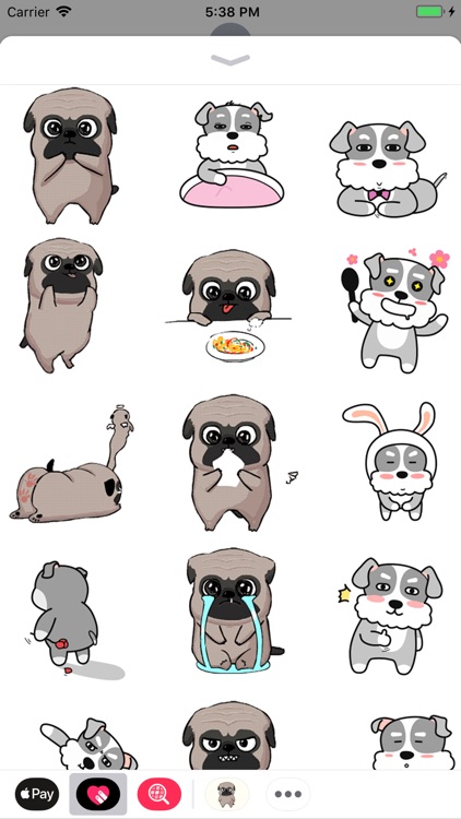 Pug and Poodle Animated