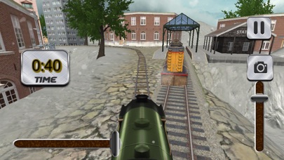 Drive Passenger Rail In Desert screenshot 3
