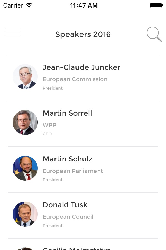 European Business Summit screenshot 2