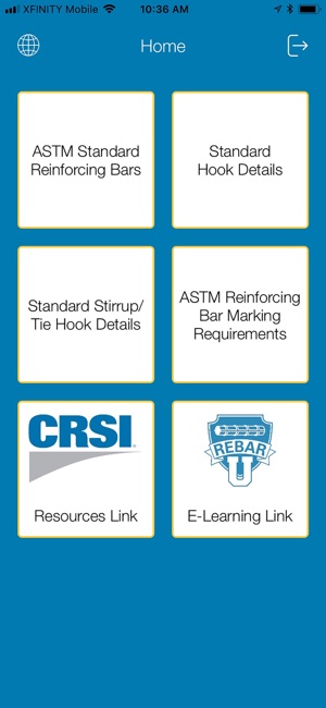 CRSI Rebar Reference